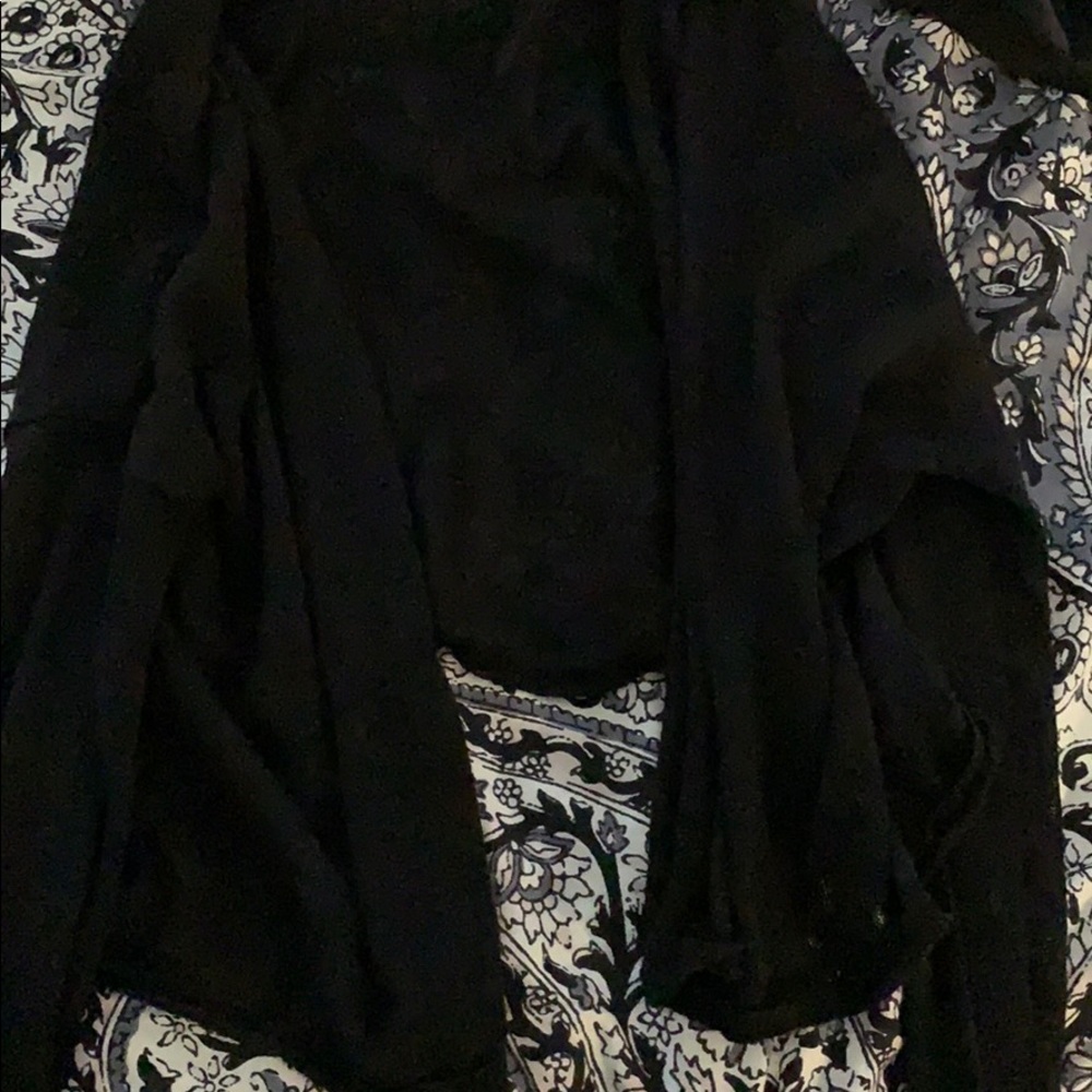 Short, light cardigan
